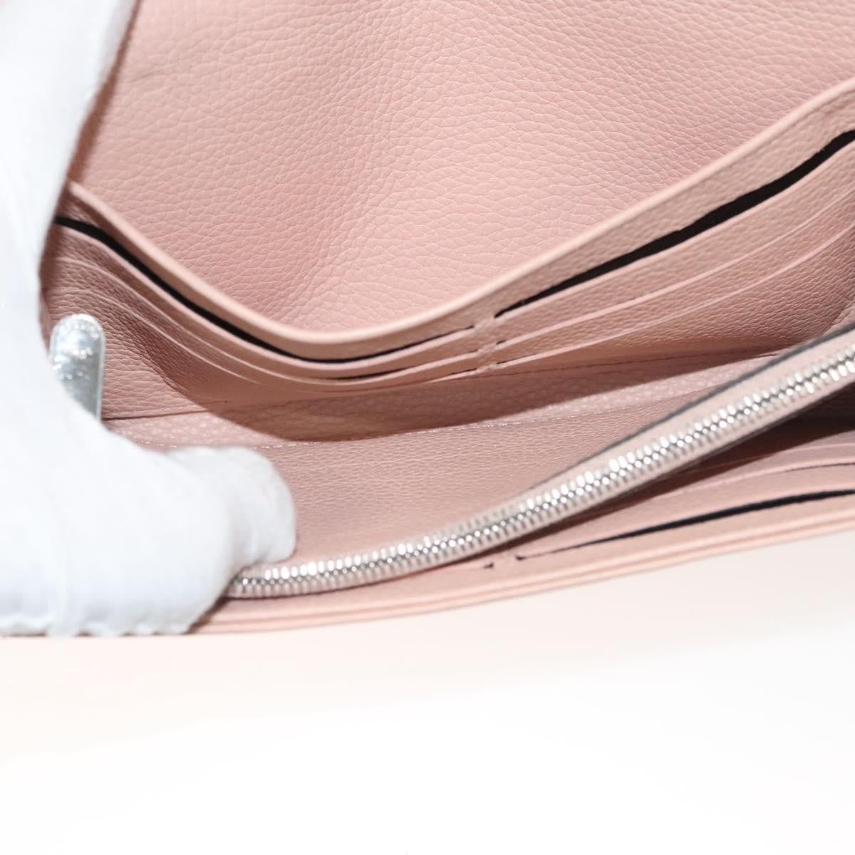 Louis Vuitton Iris Wallet Mahina Leather, PINK, LEATHER, Wallets