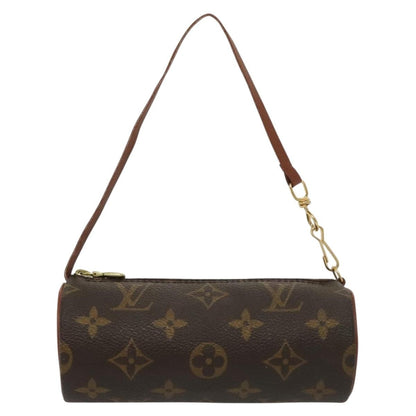 Louis Vuitton Papillon Pochette Monogram Canvas, BROWN, CANVAS, Handbag