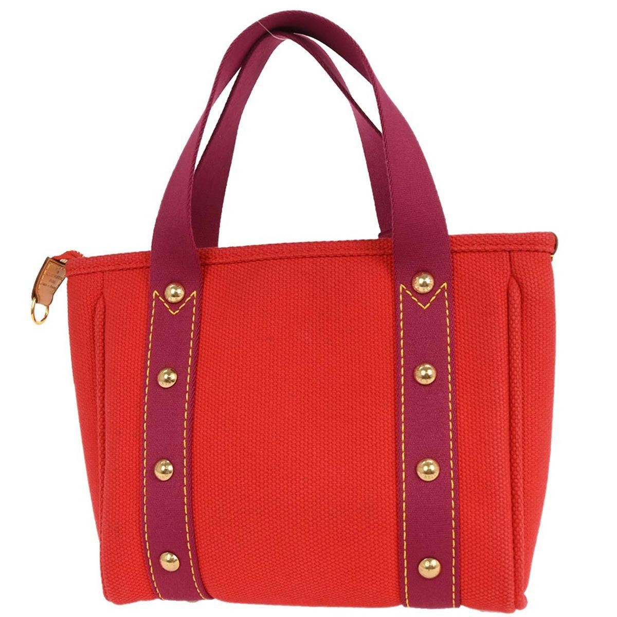 Louis Vuitton Antigua Tote Canvas, Red, Canvas, Tote Bag