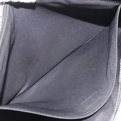 Louis Vuitton Discovery Pochette Monogram Shadow Leather, BLACK, LEATHER, Clutche & pouche