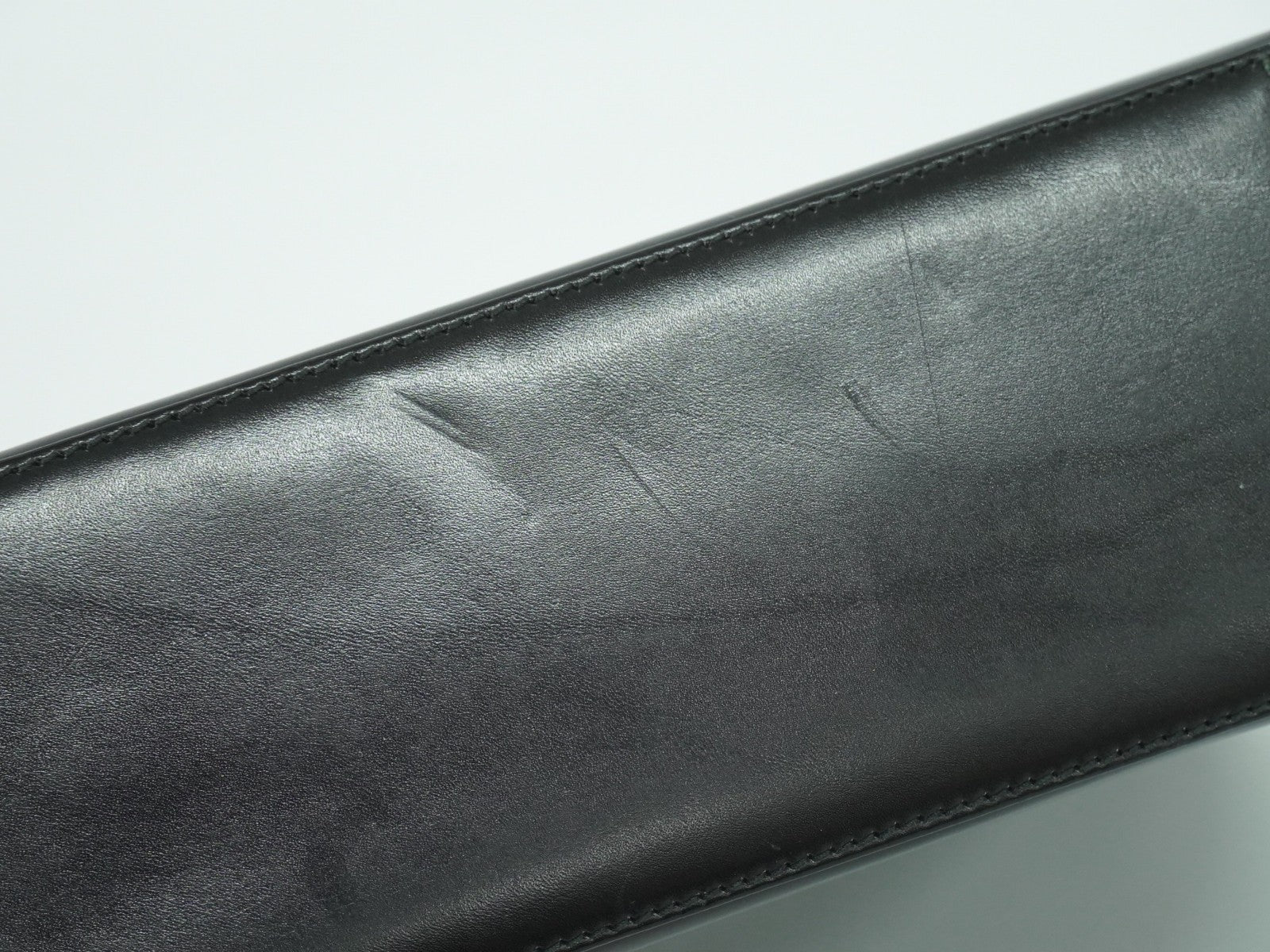 Salvatore Ferragamo Gancini Shoulder Bag Leather, BLACK, LEATHER, Shoulder bag
