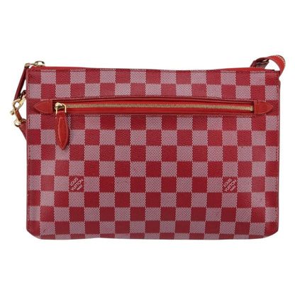 Louis Vuitton Modul Handbag Damier Couleurs, RED, CANVAS, Clutche & pouche
