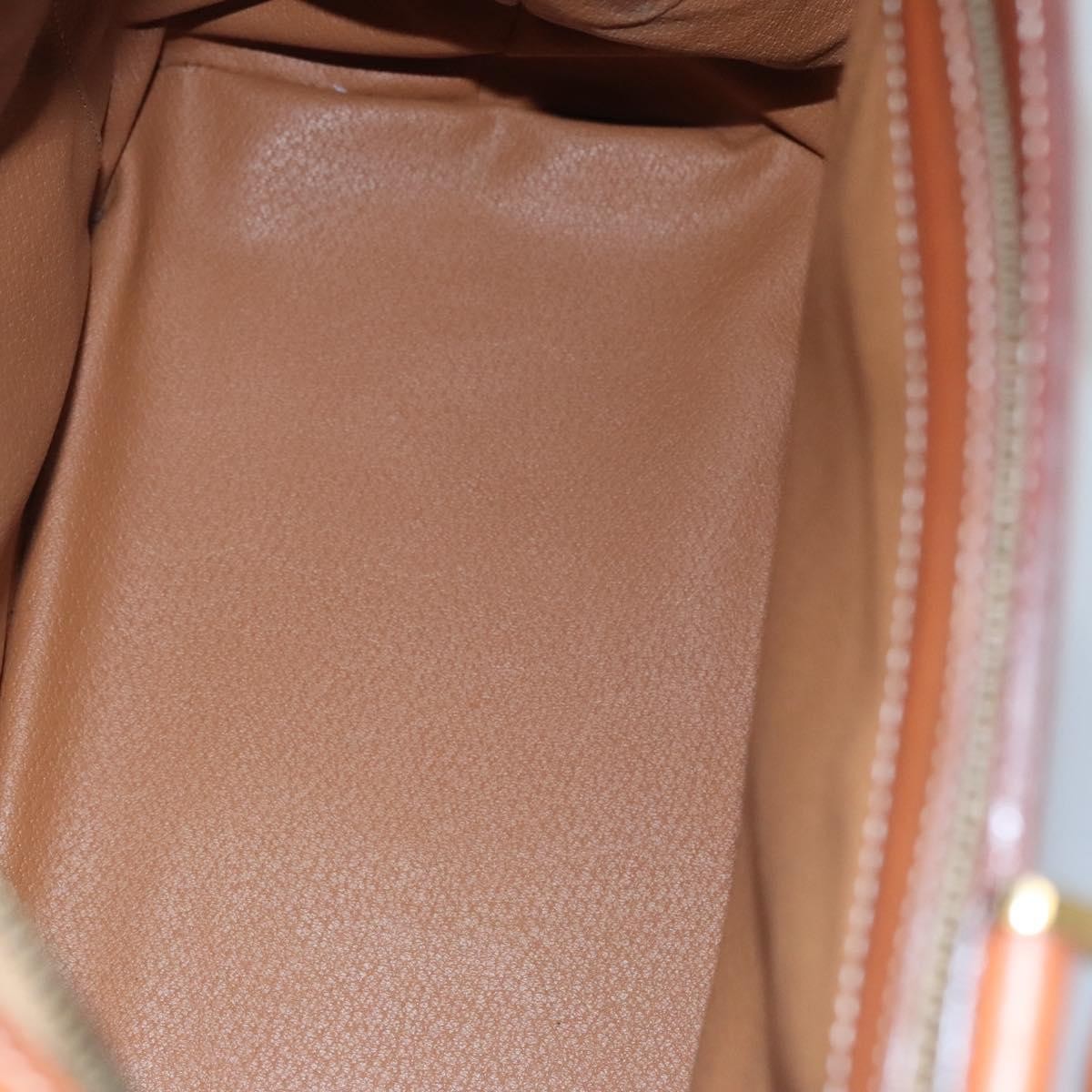 Celine Vintage Macadam Tote bag Canvas and Leather, Brown, Canvas, Tote Bag