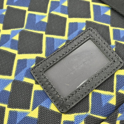 Prada Vintage Backpack Canvas, BLACK, CANVAS, Backpack