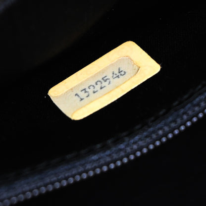 Chanel Vintage CC Chain Full Flap Bag Quilted Leather, BLACK, LEATHER, Shoulder bag