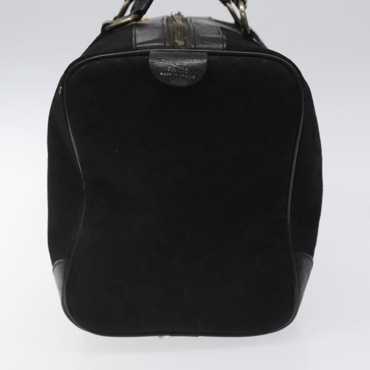 Celine C Sulky Handbag Canvas, BLACK, CANVAS, Handbag