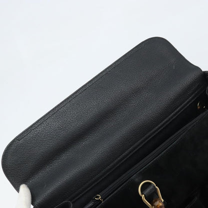 Gucci Bamboo tote bag Suede, Black, Suede, Tote Bag