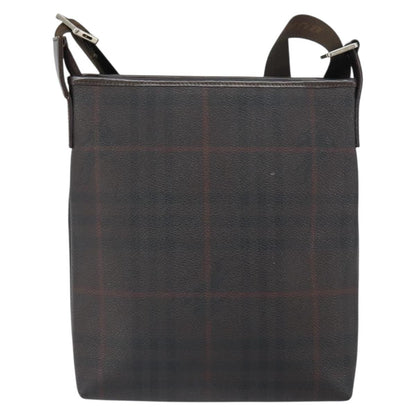 Burberry Nova check Shoulder bag Canvas, BLACK, CANVAS, Shoulder bag