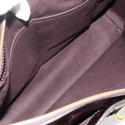 Louis Vuitton Melrose Avenue Handbag Monogram Vernis, Burgundy, Patent Leather, Handbag