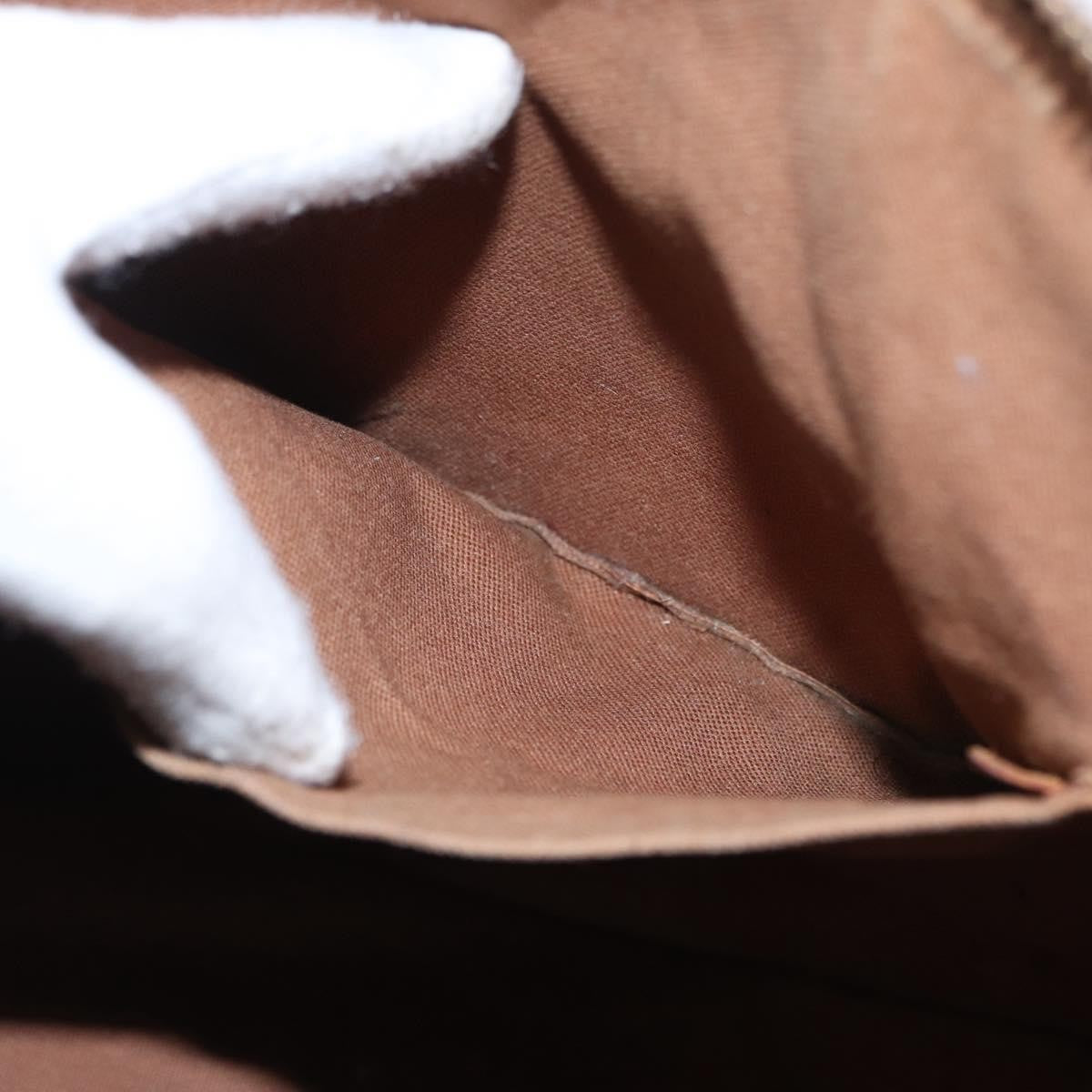 Louis Vuitton Tulum Handbag Monogram Canvas, BROWN, CANVAS, Shoulder bag