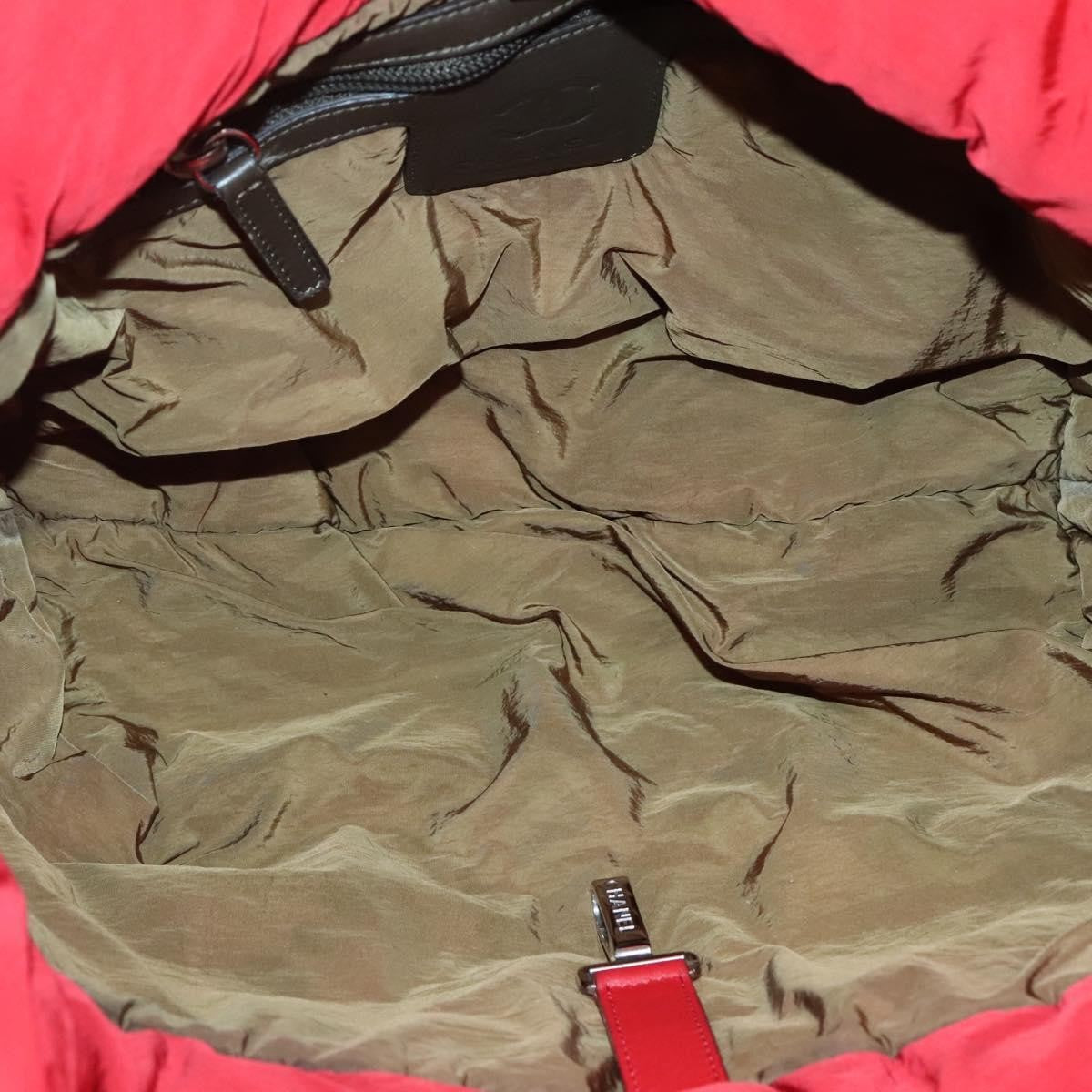 Chanel Coco Cocoon Reversible Tote Quilted Nylon, RED, NYLON, Tote bag