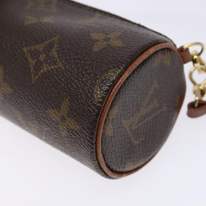 Louis Vuitton Papillon Pochette Monogram Canvas, BROWN, CANVAS, Clutche & pouche