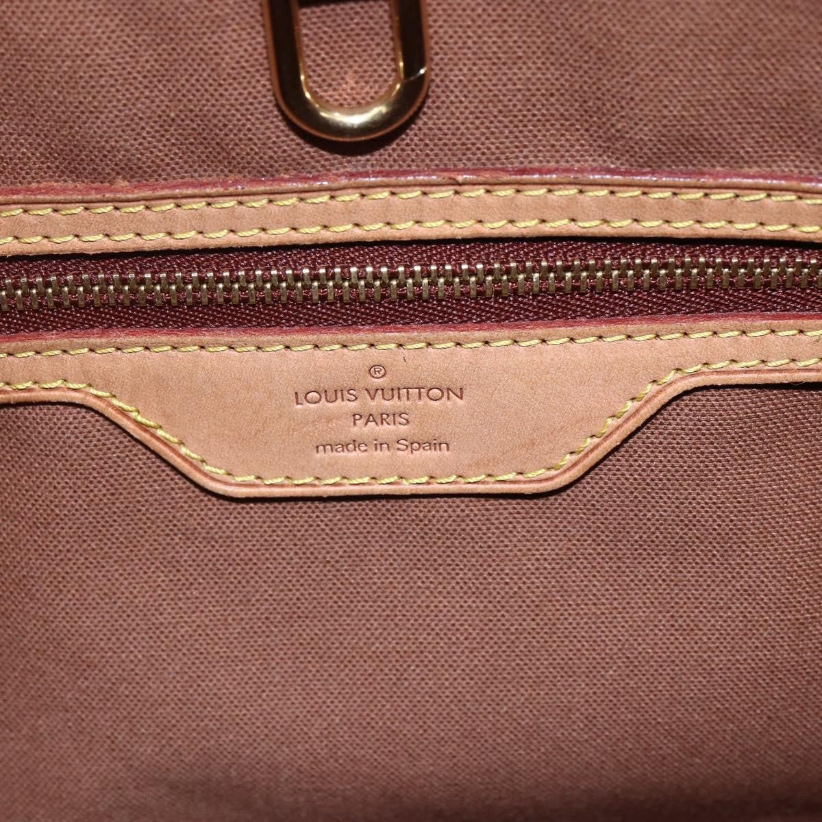 Louis Vuitton Batignolles Handbag Monogram Canvas, BROWN, CANVAS, Tote bag