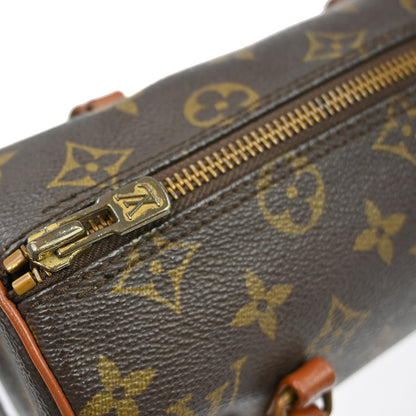 Louis Vuitton Papillon Handbag Monogram Canvas, Brown, Canvas, Handbag
