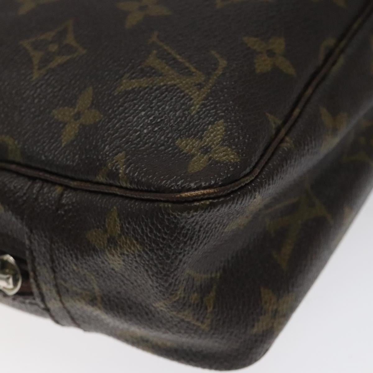 Louis Vuitton Trousse Toilette Monogram Canvas, BROWN, CANVAS, Toiletry Case