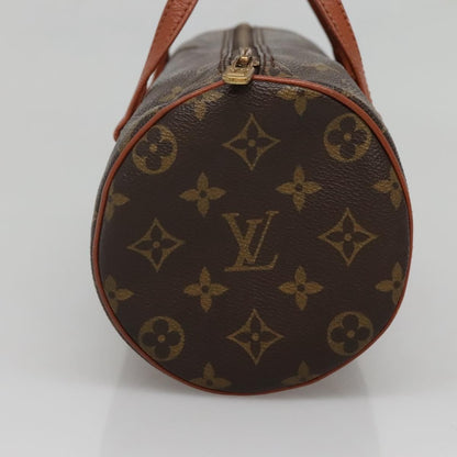 Louis Vuitton Papillon Handbag Monogram Canvas, BROWN, CANVAS, Handbag