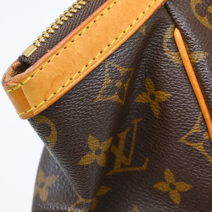 Louis Vuitton Tivoli Handbag Monogram Canvas, Brown, Canvas, Handbag