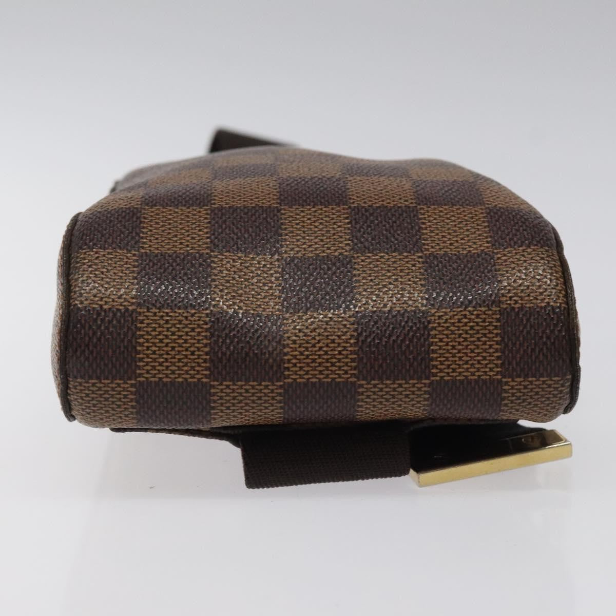 Louis Vuitton Geronimos Waist Bag Damier, BROWN, CANVAS, Shoulder bag
