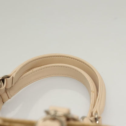 Christian Dior Vintage Trotter Romantique Flap Bag Diorissimo Coated Canvas, BEIGE, CANVAS, Handbag