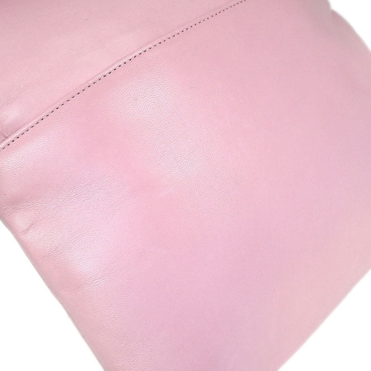 Chanel Chanel Coco Mark Leather Tote bag leather, Pink, Leather, Handbag