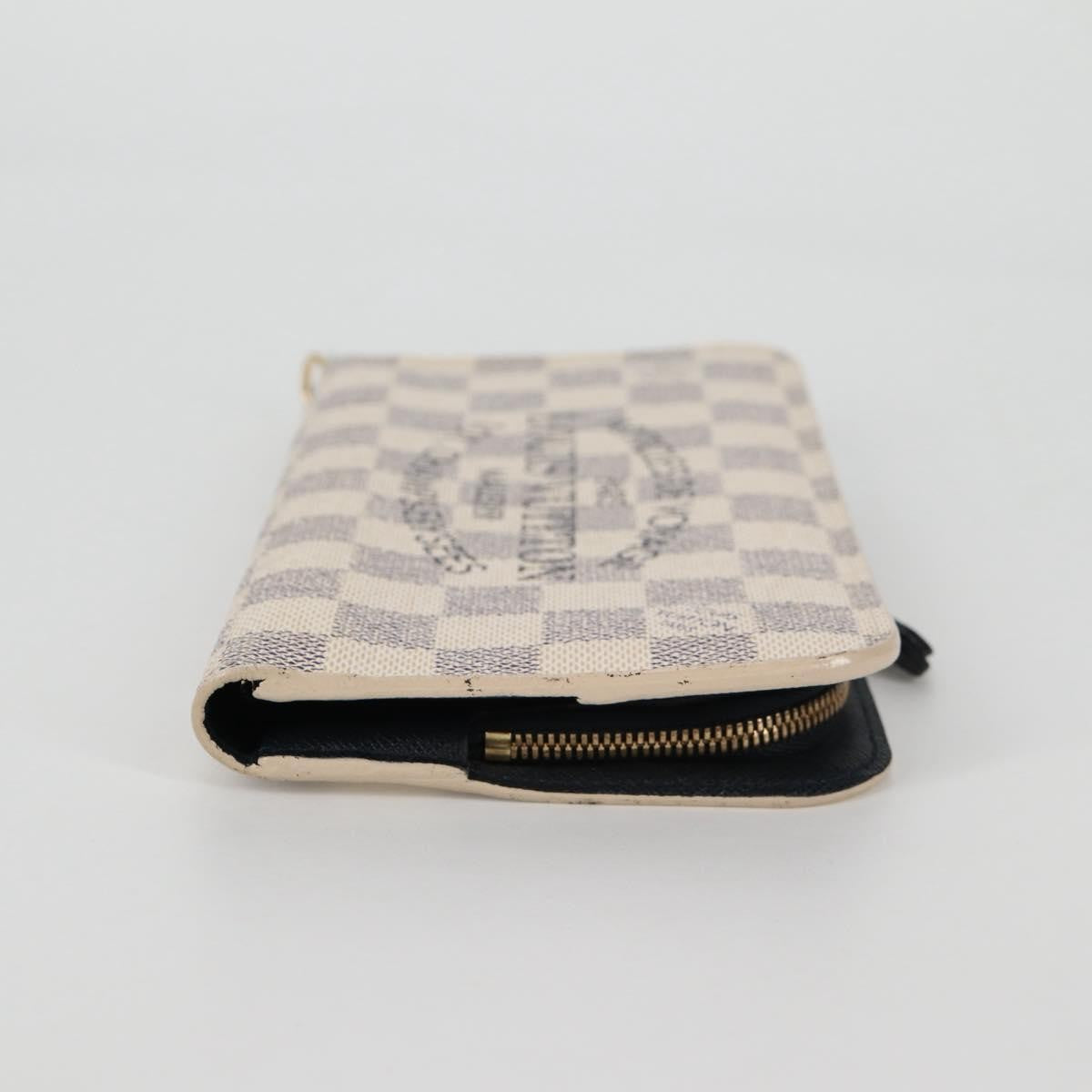 Louis Vuitton Insolite Wallet Damier, WHITE, CANVAS, Wallets
