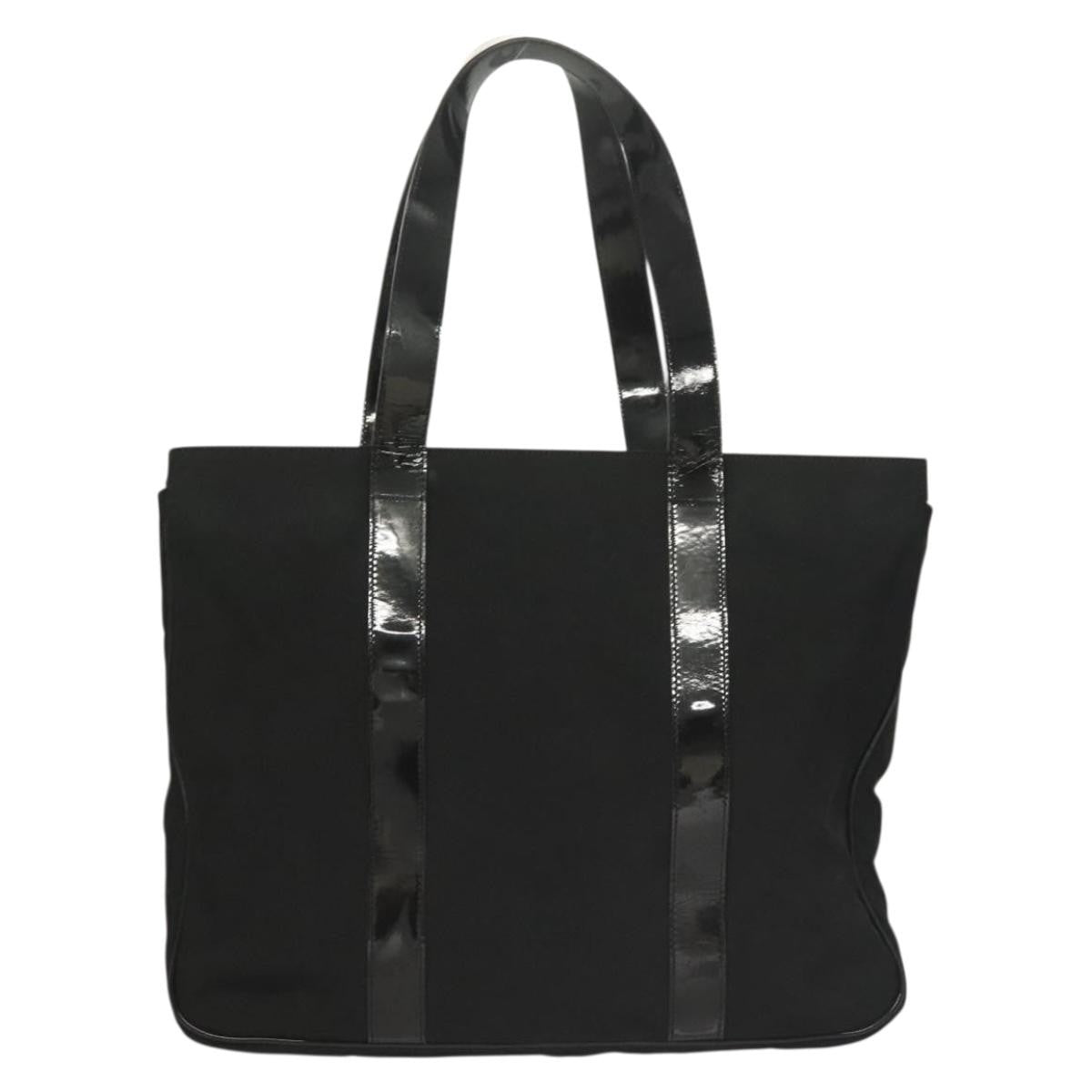Salvatore Ferragamo Vala tote Nylon, BLACK, NYLON, Tote bag