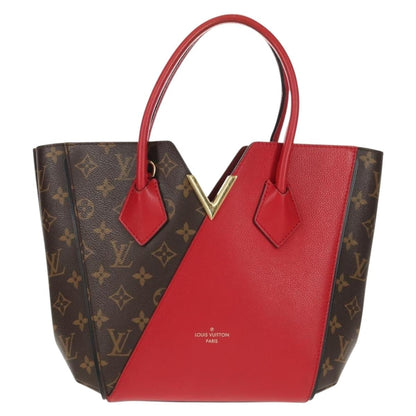 Louis Vuitton Kimono Handbag Monogram Canvas and Leather, Red, Canvas, Handbag