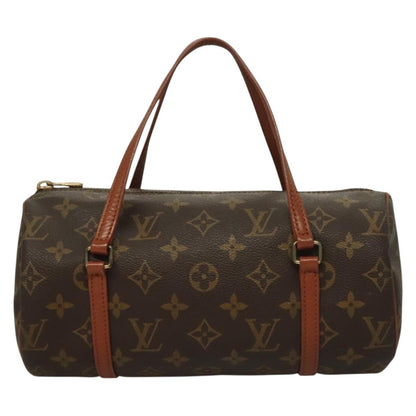 Louis Vuitton Papillon Handbag Monogram Canvas, BROWN, CANVAS, Handbag