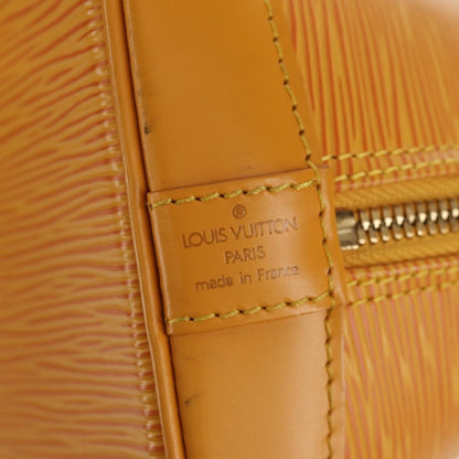 Louis Vuitton Alma Handbag Epi Leather, YELLOW, LEATHER, Handbag