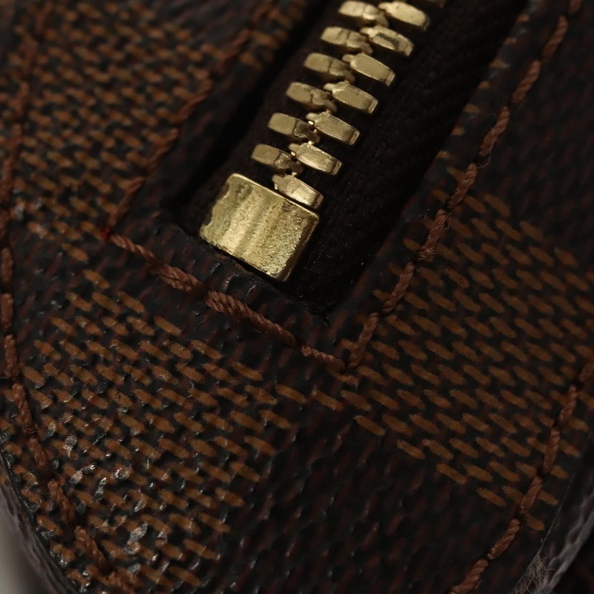 Louis Vuitton Geronimos Waist Bag Damier, BROWN, CANVAS, Travel bag