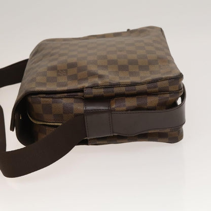 Louis Vuitton Naviglio Handbag Damier, BROWN, CANVAS, Shoulder bag