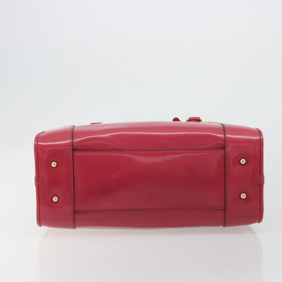 Loewe Amazona Bag Patent, Pink, Patent Leather, Handbag