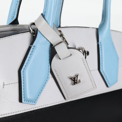 Louis Vuitton City Steamer Handbag Leather, BLACK, LEATHER, Handbag