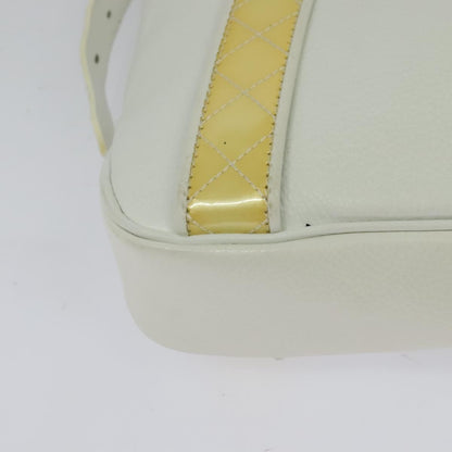 Burberry Shoulder Bag Leather, WHITE, LEATHER, Shoulder bag