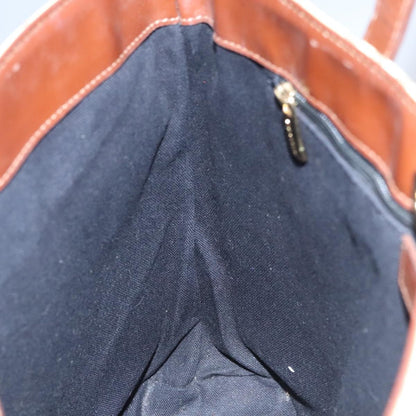 Burberry Top Handle Tote Haymarket Coated Canvas, BEIGE, CANVAS, Tote bag