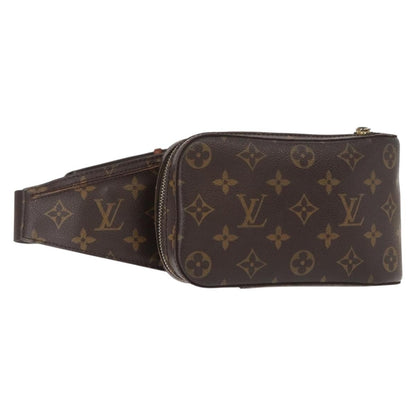 Louis Vuitton Geronimos Waist Bag Monogram Canvas, Brown, Canvas, Shoulder Bag