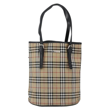 Burberry Nova Check Tote Nylon, BEIGE, NYLON, Tote bag