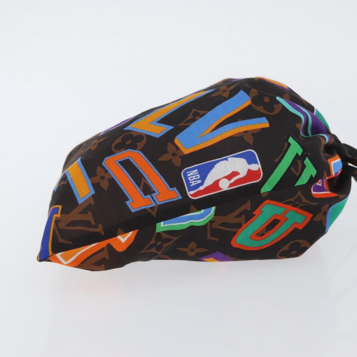Louis Vuitton X NBA Pouch Monogram Canvas, Brown, Canvas, Clutch
