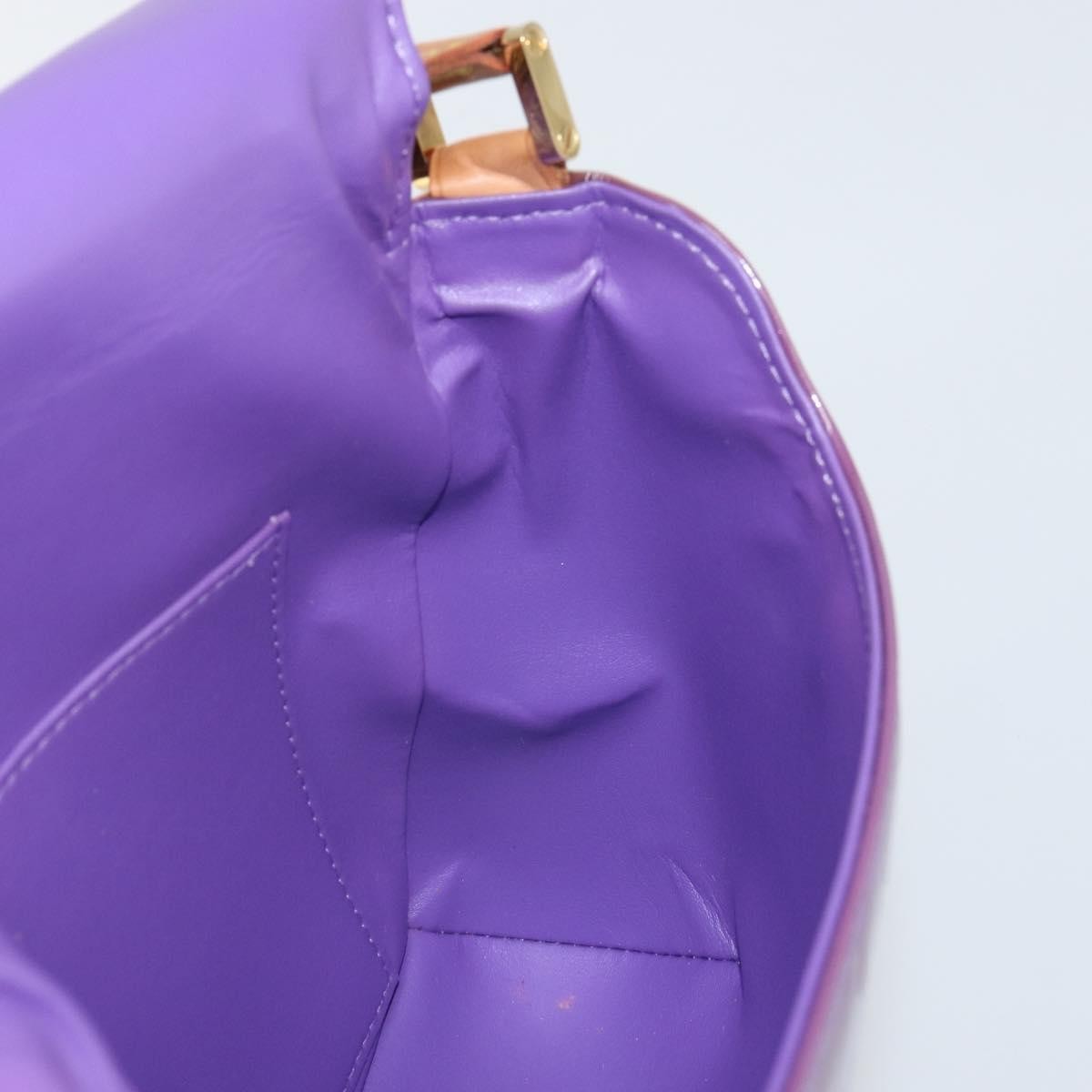 Louis Vuitton Thompson Street Handbag Monogram Vernis, PURPLE, PATENT_LEATHER, Shoulder bag