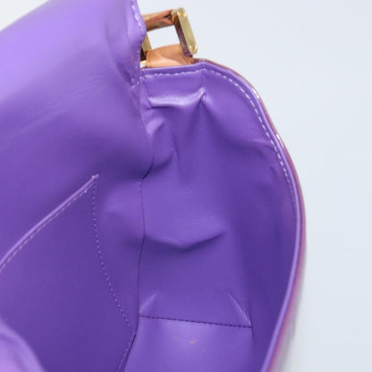 Louis Vuitton Thompson Street Handbag Monogram Vernis, PURPLE, PATENT_LEATHER, Shoulder bag