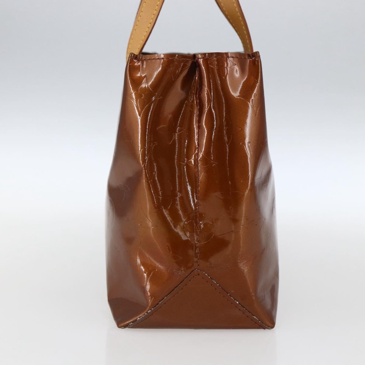Louis Vuitton Reade Handbag Monogram Vernis, BROWN, PATENT_LEATHER, Handbag