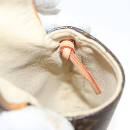 Louis Vuitton Cancun Pochette Monogram Canvas, BROWN, CANVAS, Shoulder bag