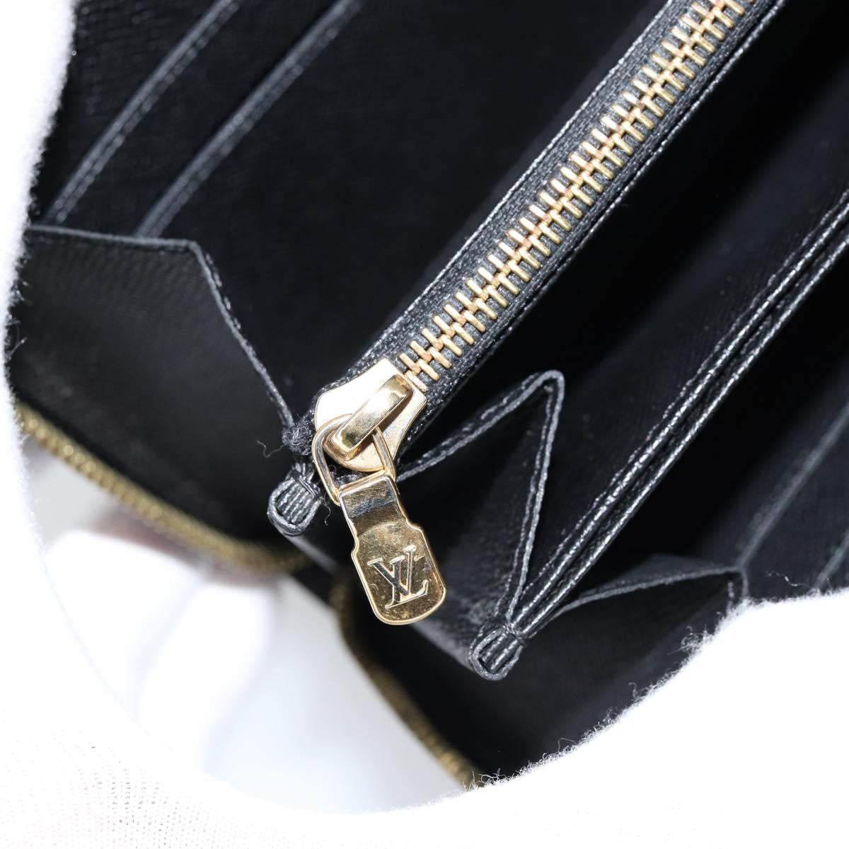 Louis Vuitton Zippy Wallet NM Damier Piet, BLACK, CANVAS, Wallets