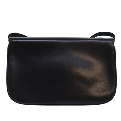 Bally Vintage Shoulder Bag Leather, Black, Leather, Shoulder Bag