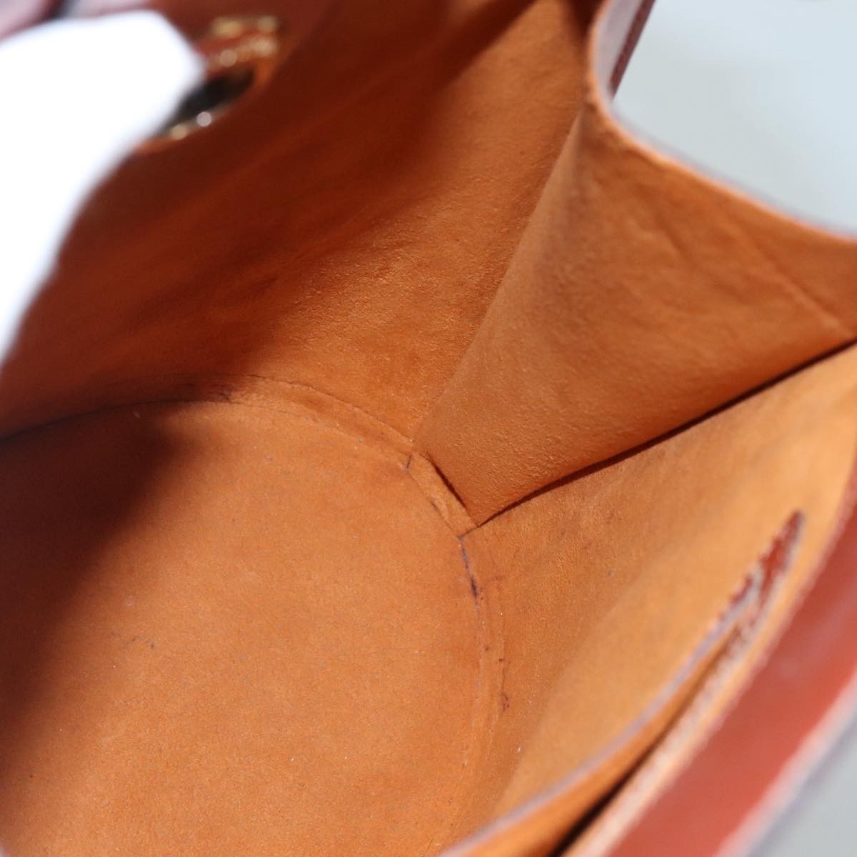 Louis Vuitton Cluny Shoulder Bag Epi Leather, BROWN, LEATHER, Shoulder bag