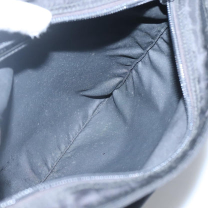 Prada Flat Messenger Bag Tessuto, BLACK, NYLON, Shoulder bag