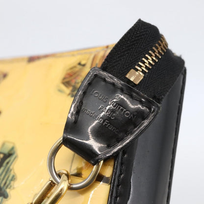 Louis Vuitton Pochette Accessoires NM Limited Edition Stickers Monogram Vernis, WHITE, PATENT_LEATHER, Clutche & pouche