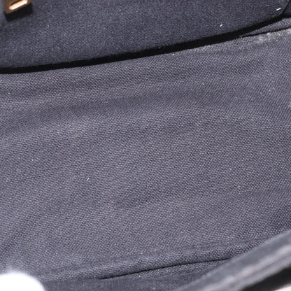 Prada Canapa Tote Canvas, Black, Canvas, Tote Bag