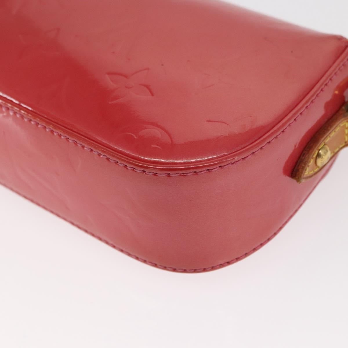 Louis Vuitton Malibu Street Handbag Monogram Vernis, RED, PATENT_LEATHER, Shoulder bag