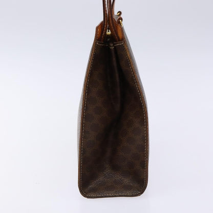 Celine Vintage Macadam Handbag Macadam, BROWN, CANVAS, Handbag